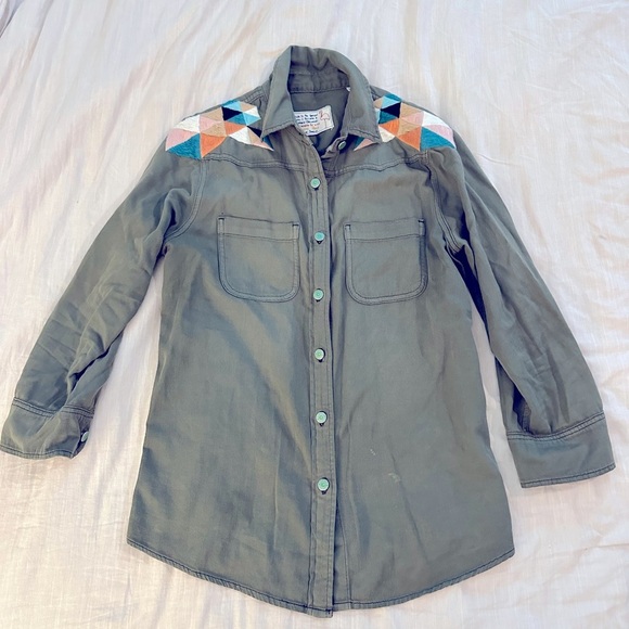 Sandrine Rose ‘Embroidered Shirt in Joshua - Picture 2 of 8